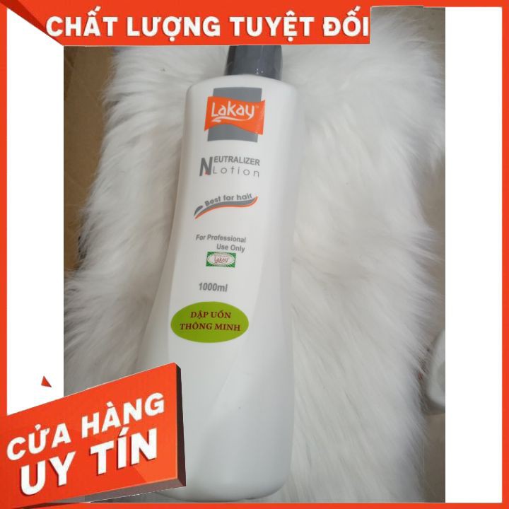 Dập uốn thông minh LAKAY  1000ml  FREESHIP  định hình nếp tóc , bảo vệ tóc khỏi dung dịch uốn ,,chuyên dụng cho salon.