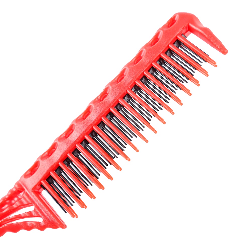 1 Lược Chải Tóc 3 Răng Gỡ Rối Tạo Kiểu Chuyên Nghiệp Cho Tiệm Cắt Tóc