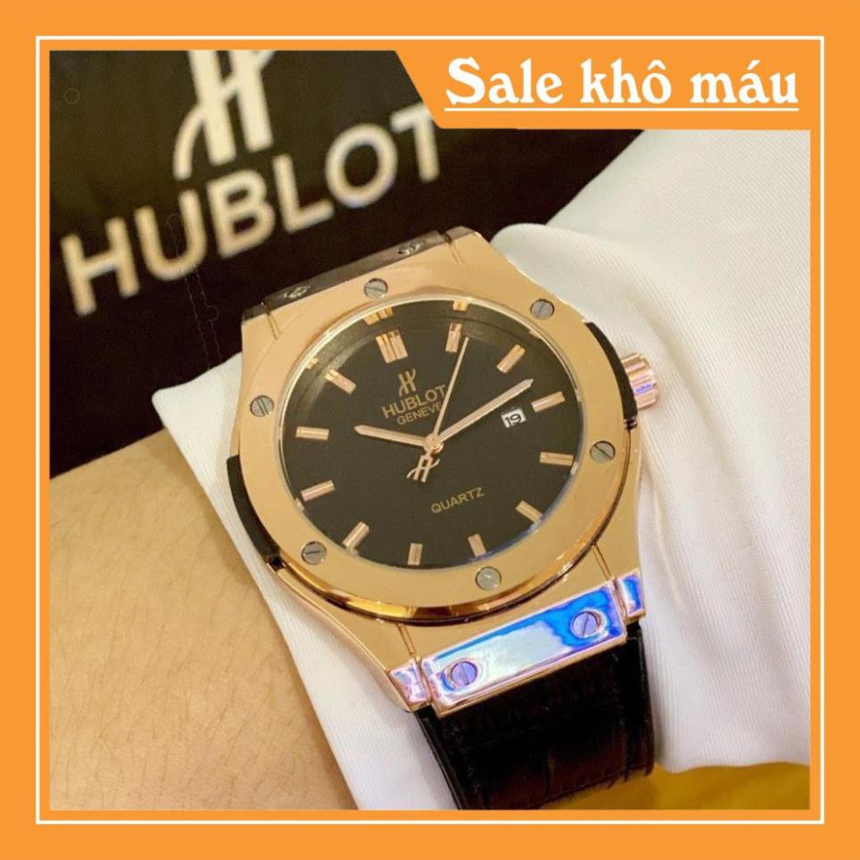 (Bảo hành 12 tháng) Đồng hồ cao cấp Hublot nam nữ size 42-36 hàng đẹp fullbox bảo hành 12th - Hulo - Đồng hồ HULO