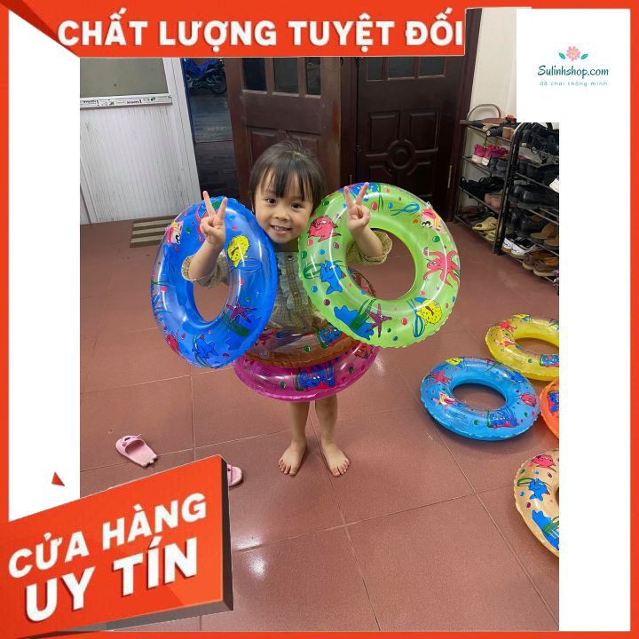 Phao bơi cho bé hình tròn 50cm (Dành cho bé dưới 6 tuổi)