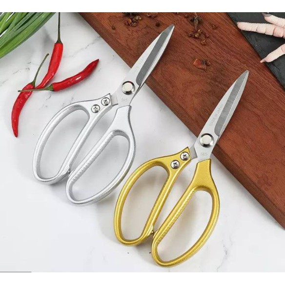 Kéo Cắt Gà - Kéo bếp Inox Cắt Thịt Gà Vịt Siêu Bén