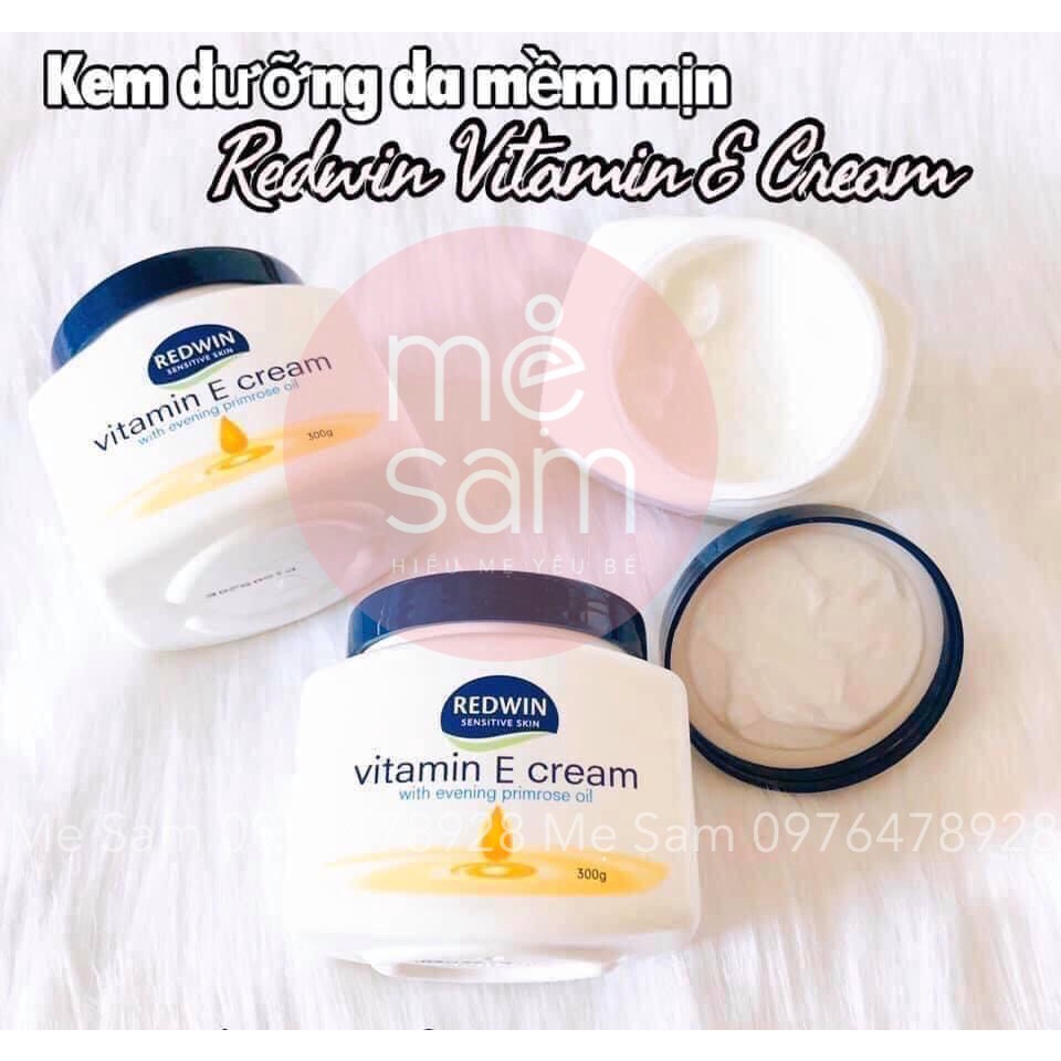 Kem Dưỡng Da Mềm Mịn Redwin Vitamin E Cream Của Úc