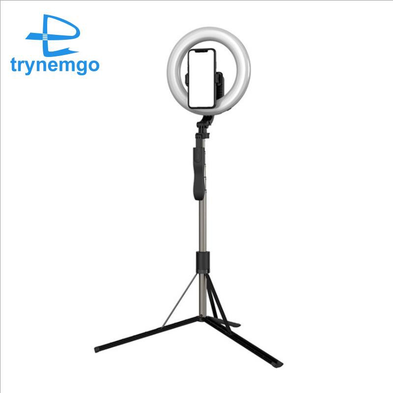 Gậy Chụp Ảnh Selfie Có Đèn Led 8 Inch 1.6m | BigBuy360 - bigbuy360.vn