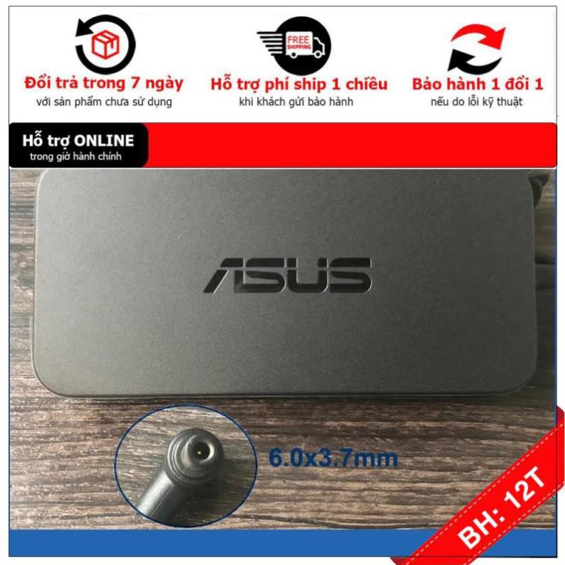 [BH12TH] ⚡️[Sạc zin] Sạc laptop Asus 19V - 6.32A - 120W Chân Kim nhỏ 6.0 *3.7mm ZIN