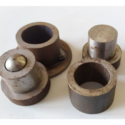 Bộ bản lề cối xoay 360º Sắt Sắt Ø38,Ø45 - Cối tiện trục xoay Sắt Ø38,Ø45 - Dùng cho cửa 2 c