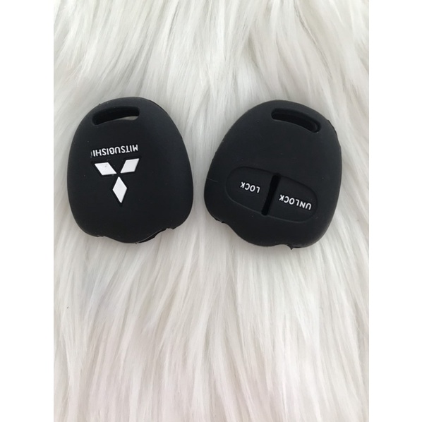 Bao silicone bảo vệ chìa  khoá  Mitsubishi Grandis  Outlander Lancer, Pejereo  2 nút