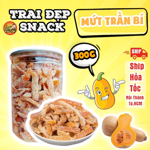 Mứt Trần Bì Trai Đẹp 300G