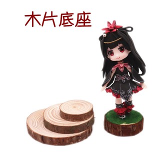 Gốm mềm siêu nhẹ đất sét cơ sở gỗ mọng nước Gỗ dăm Đĩa gỗ Đĩa gỗ được vẽ bằng tay Mô hình làm