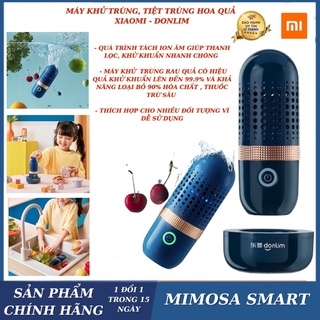 Máy khử trùng rau củ quả xiaomi , máy tiệt trùng Donlim , khử khuẩn thực phẩm tự động , loại bảo hóa chất độc hại