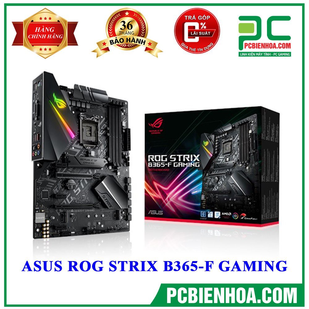 Bo mạch chủ ASUS ROG STRIX B365-F GAMING