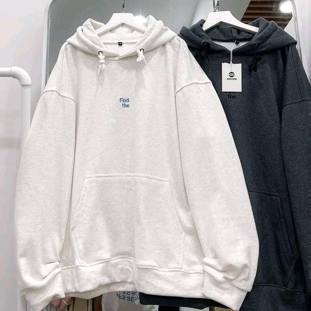 Áo nỉ hoodie nữ form rộng có dây kéo cute hàn quốc unisex dài tay CaMa Store AN29 | BigBuy360 - bigbuy360.vn