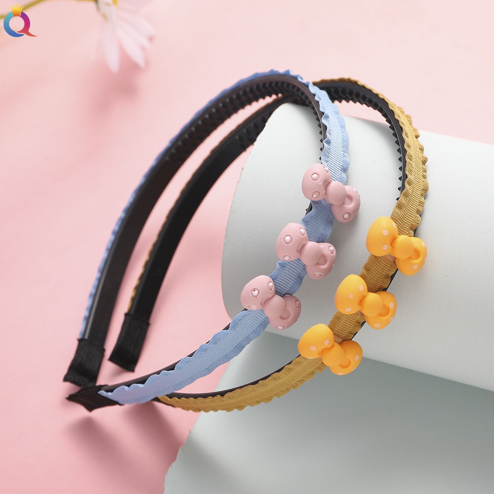 Băng Đô Cài Tóc Họa Tiết Hoạt Hình Phong Cách Hàn Quốc Đáng Yêu Cho Bé Gái A82