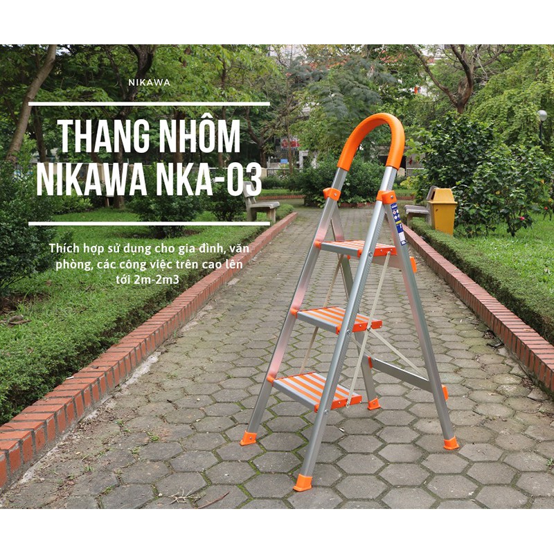 Thang nhôm ghế Nikawa NKA-03