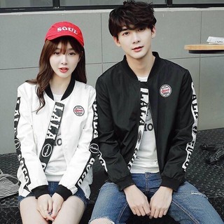 Áo khoác kaki 2 lop cặp đôi cute