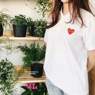 Áo cổ Đức tim ngực ( BK/HS)