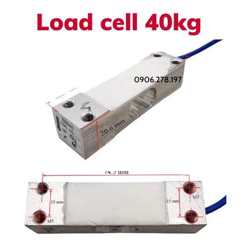 Cảm biến Loadcell Cân Điện Tử 40kg