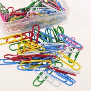 Ghim cài màu Deli (hộp 100 chiếc)