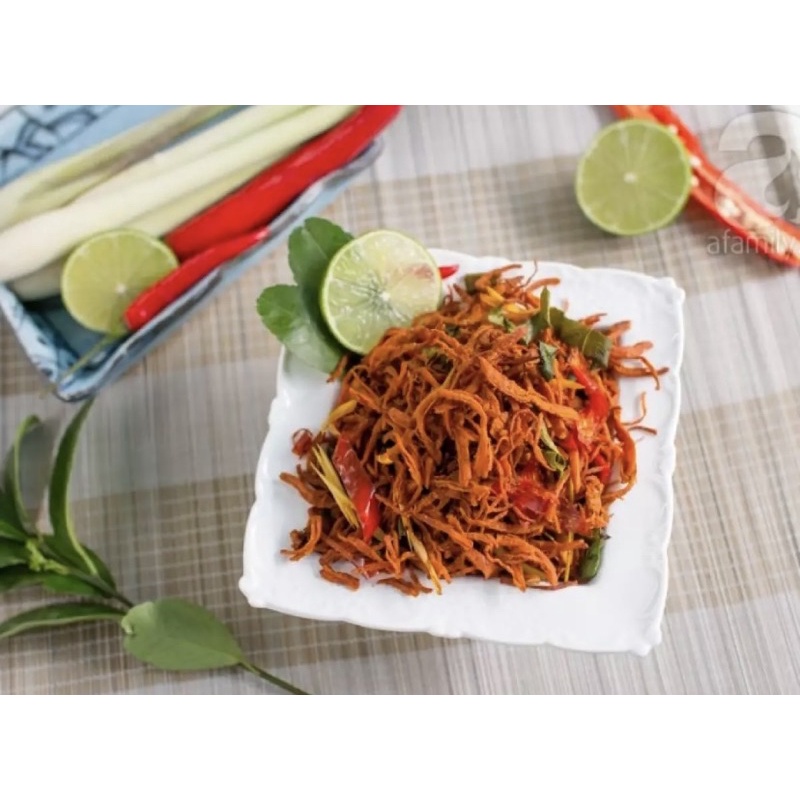 Khô bò lá chah sợi ngắn siêu ngon đậm vị, đảm bảo an toàn vệ sinh thực phẩm, đồ ăn vặt Poppy | BigBuy360 - bigbuy360.vn