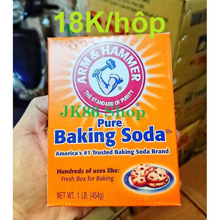 5 hộp baking soda 454gr