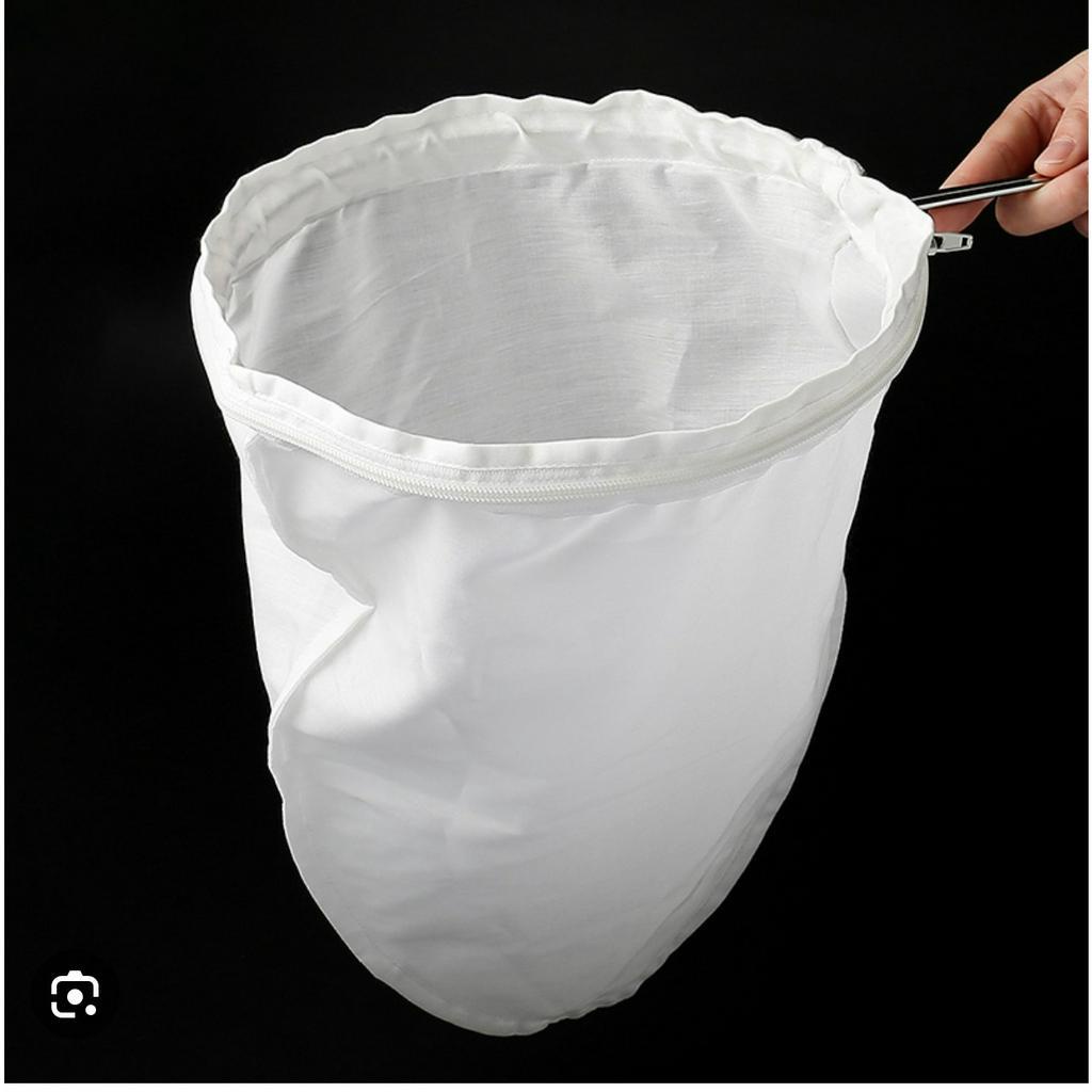 Vợt lọc trà  túi vải cán inox