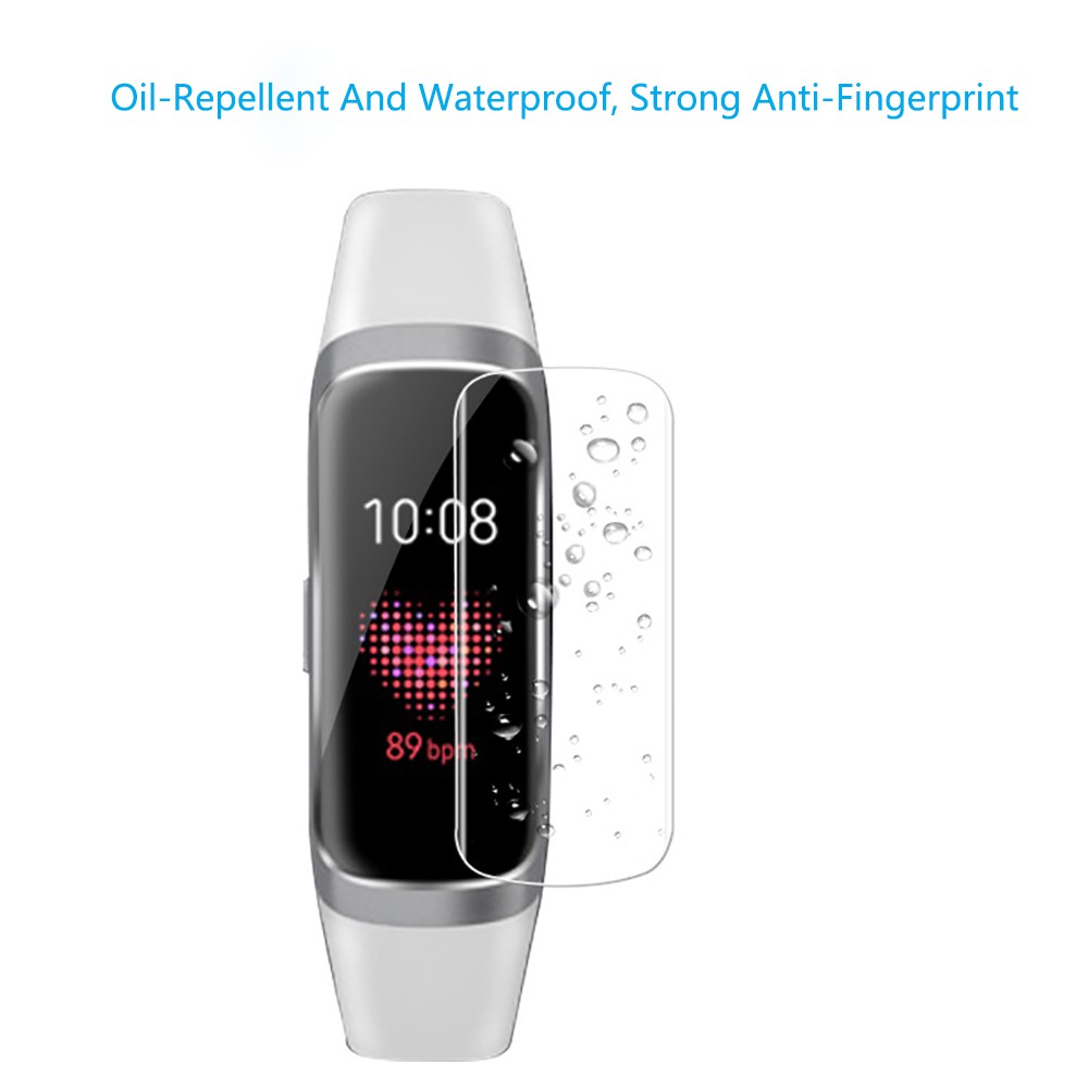 Ốp điện thoại PET mềm trong suốt chống trầy bảo vệ màn hình cho Samsung Galaxy Gear Fit 2 /Fit 2 Pro / R350 / Fit-e