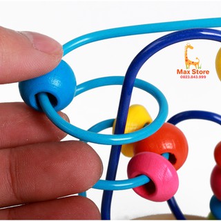 ĐỒ CHƠI GỖ MÊ CUNG LUỒN HẠT (NHỎ)