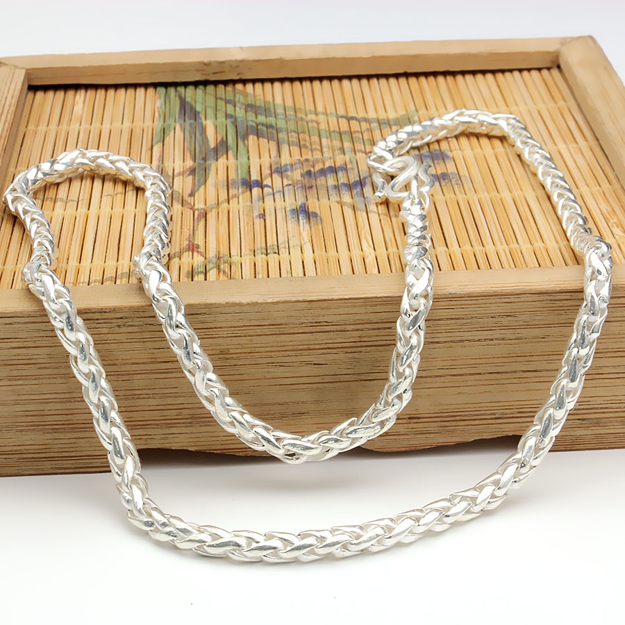 Dây Chuyền Nam Bạc Hiểu Minh DBN011S 7 Chỉ Bảo Hành Vĩnh Viễn