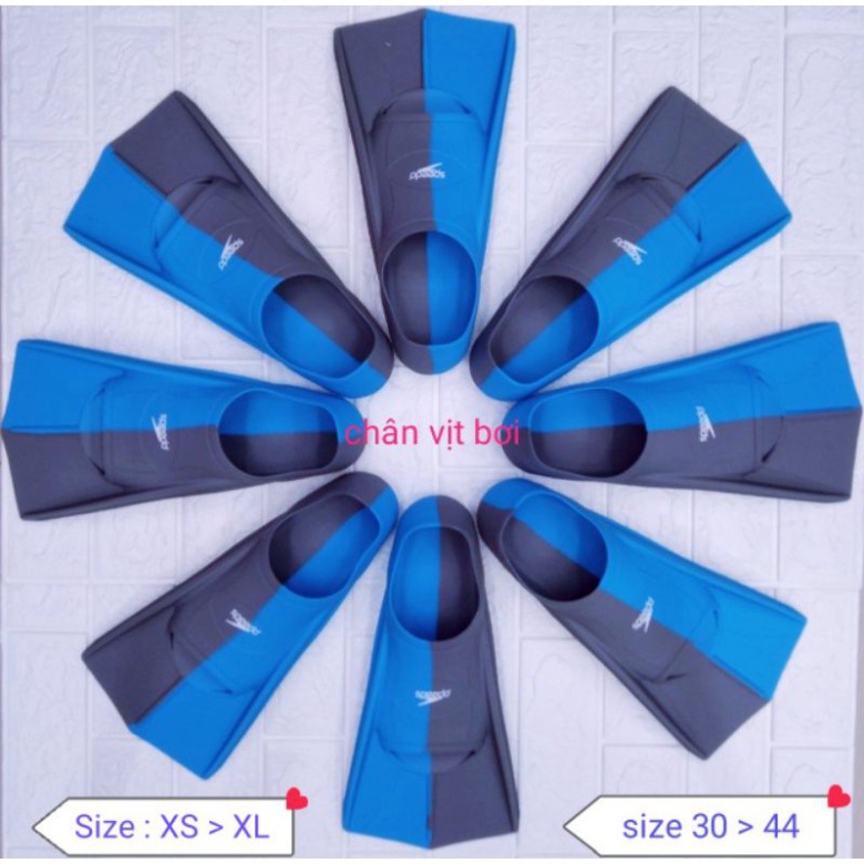 Chân vịt bơi silicone cao cấp (đủ size trẻ em và người lớn)