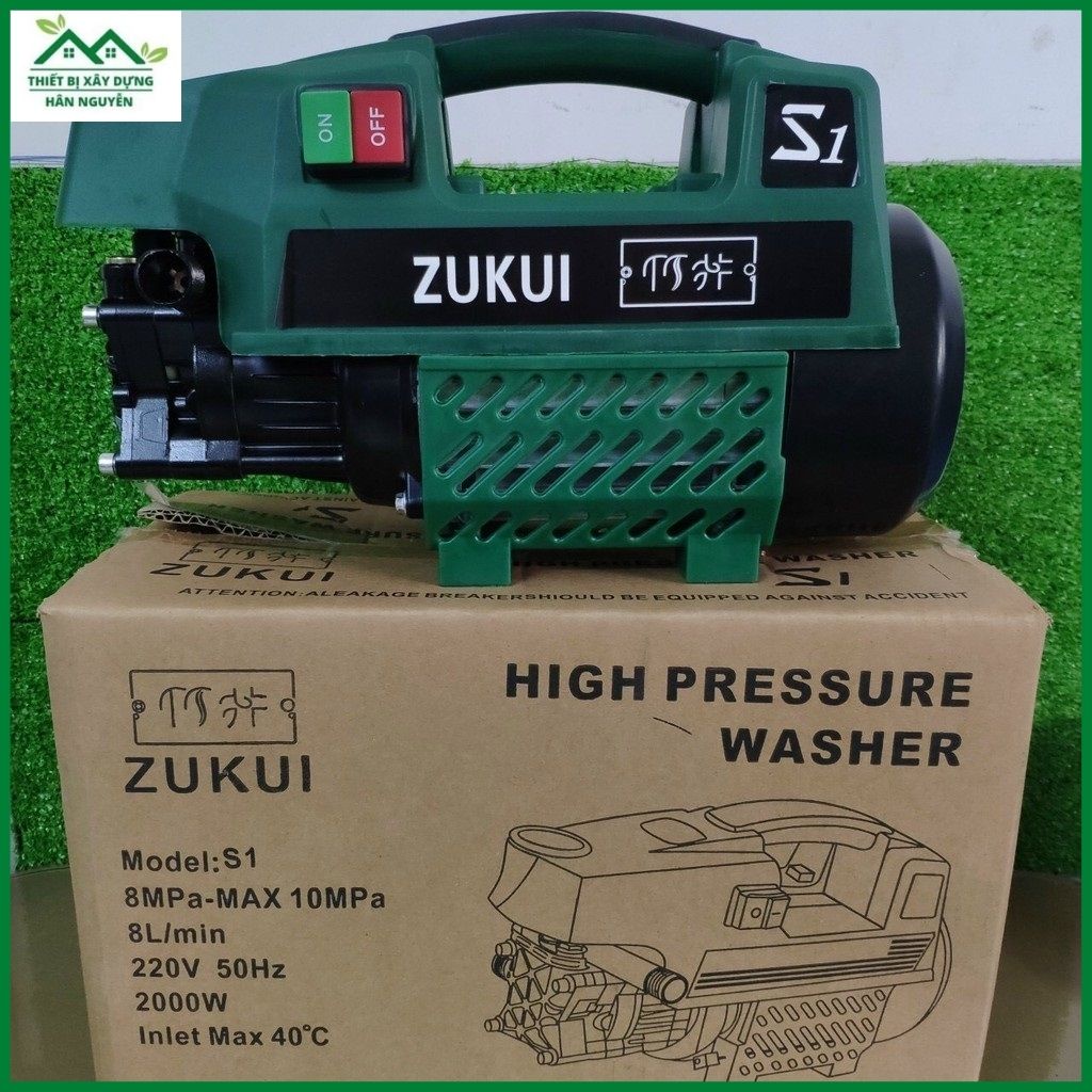 Máy rửa xe Zukui S1,công suất 2000W