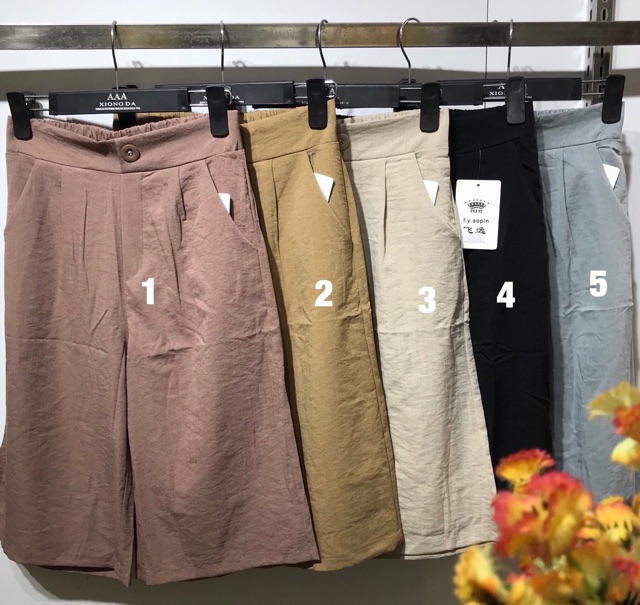 XẢ HÀNG - QUẦN NGỐ ĐŨI ỐNG RỘNG MS10299