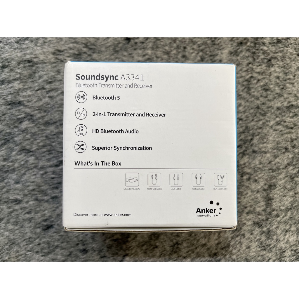 Bộ thu phát âm thanh bluetooth Anker SoundSync # A3341