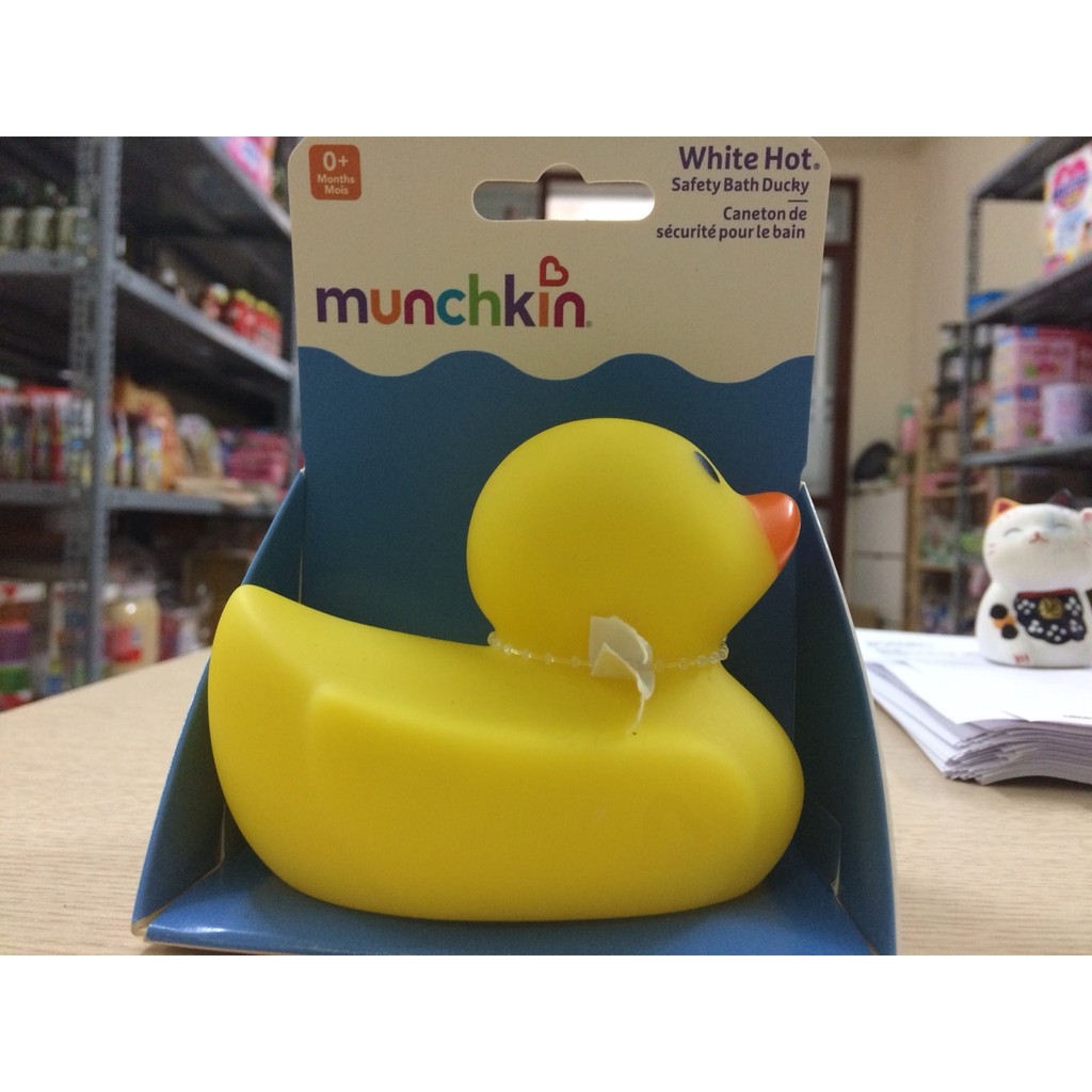 Vịt vàng báo nóng Munchkin cho bé khi tắm