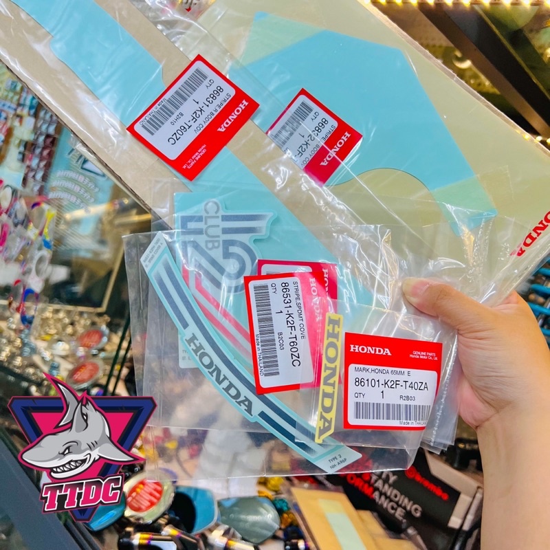 Tem Scoopy 2022 Chính Hãng Honda Thái lan 🇹🇭