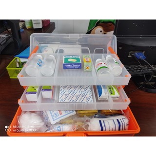 Hộp sơ cứu mini FIRST AID KIT đã kèm thuốc