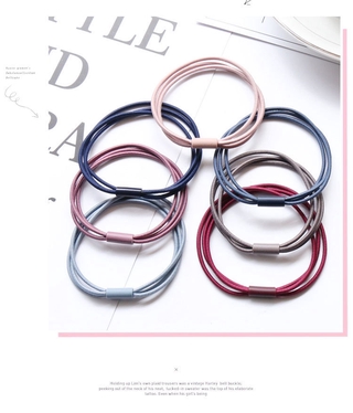 Dây buộc tóc co giãn phong cách Hàn Quốc