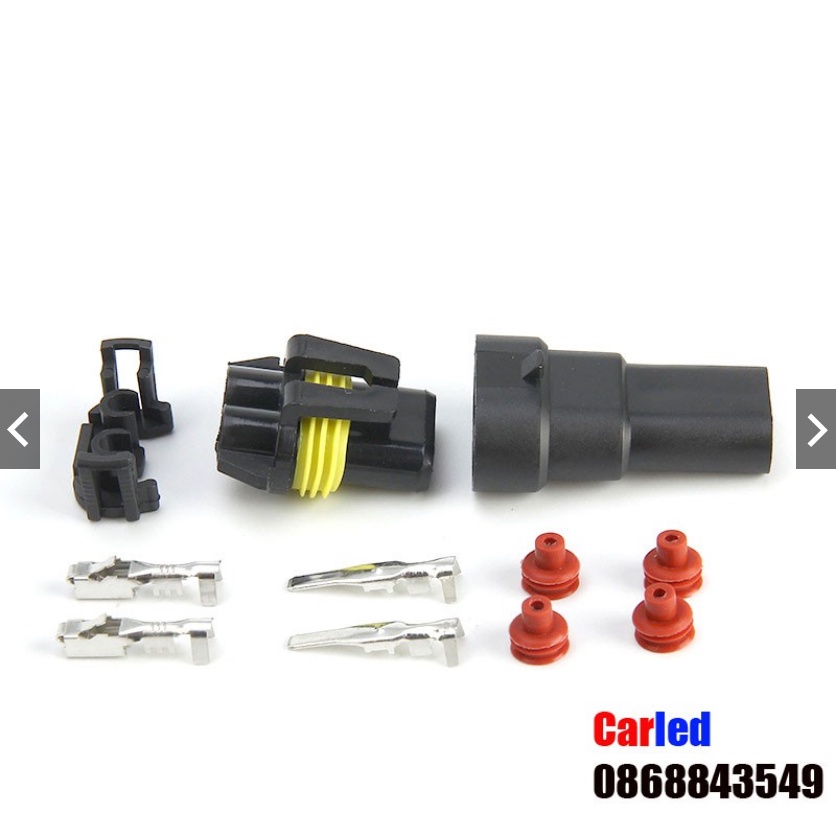 Bộ jack nối dùng đèn pha xe ô tô các loại xe  Chân 9005 và chân H11