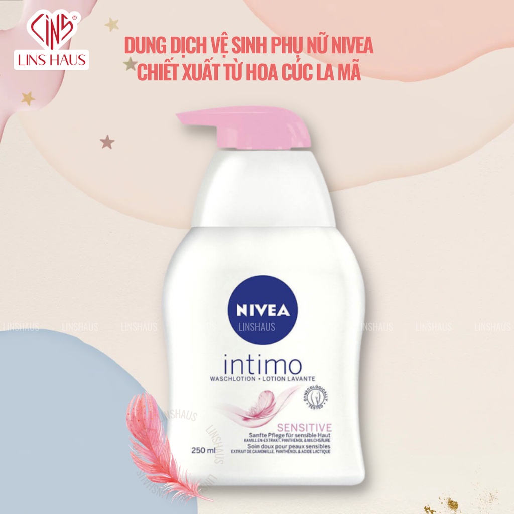 Nước vệ sinh Nivea Intimo 250ml