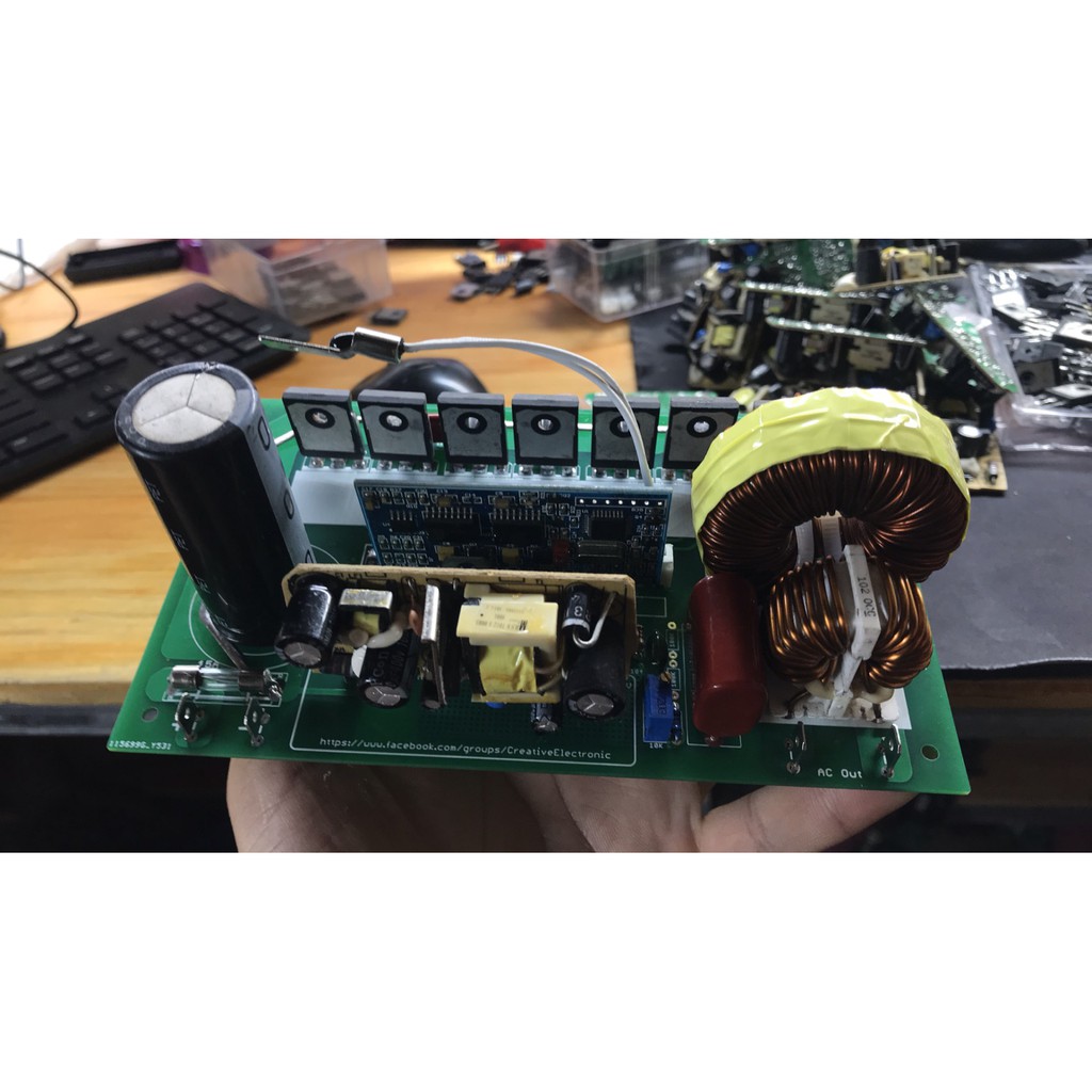 Nguồn cấp trước 15V cho mạch cầu H 6KW