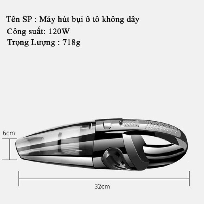 Máy hút bụi cầm tay đa năng R-6053