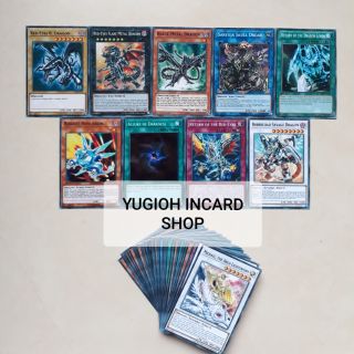 ẢNH THẬT] RED EYES DECK 55 LÁ IN 2 MẶT CHẤT LƯỢNG CAO BÀI IN] BÀI YUGIOH]