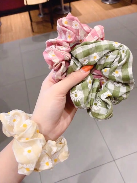 Đồ cột tóc/chun cột tóc Scrunchies đủ kiểu