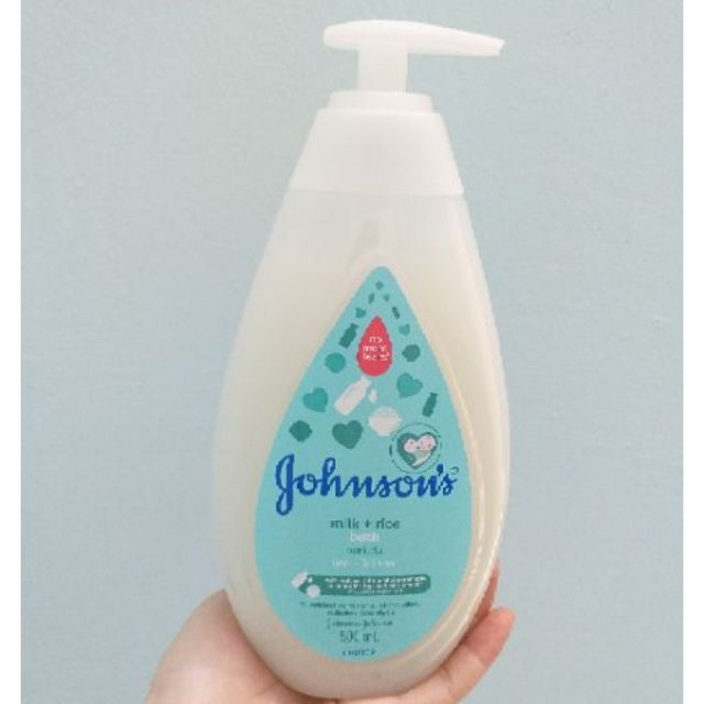 Sữa tắm Johnson's milk + rice 500ml