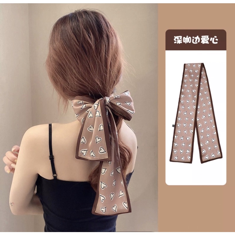 Băng đô dây buộc tóc lụa cổ điển dễ thương phong cách hàn quốc cho nữ