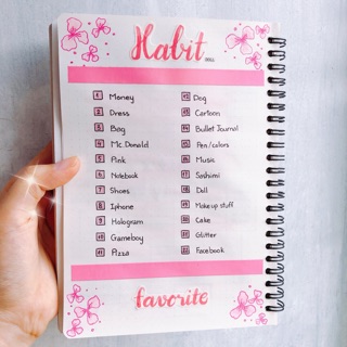 Sổ planner A5 bullet journal 200 trang ruột dot