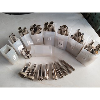 TRỌN BỘ MŨI KHOAN KÍNH TỪ 6MM-21MM