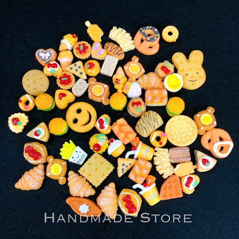 Combo 10 charm theo tone màu