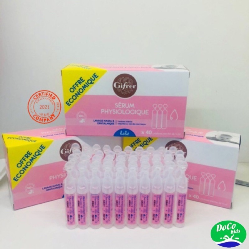 Nước muối sinh lý Gifrer Pháp