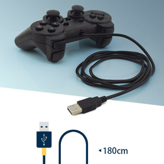 [SPM]USB PC Computer Game Hand Wired Gamepad Controller Joystick Rocker for PS1 PC
