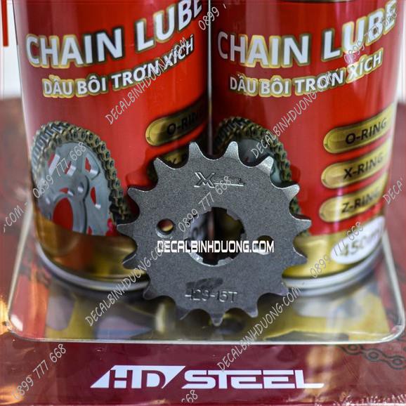 Nhông Sên Dĩa Xsteel Dành Cho Exciter 150-135-Winner Chính Hãng X1R - Nhông Xích Xe Exciter 150