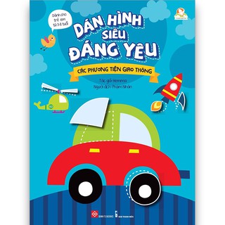 SÁCH - Dán hình siêu đáng yêu